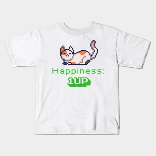 Happiness is a Cat Kids T-Shirt